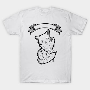 Kitty Final Boss Illustration T-Shirt